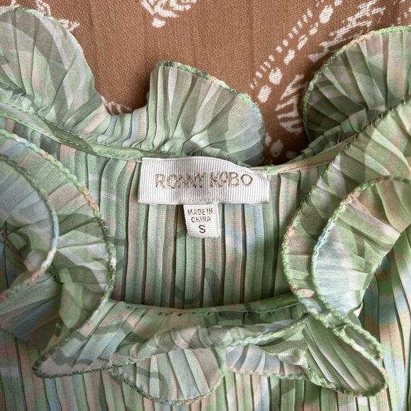 Ronny Kobo Sanabelle Top & Noro Skirt in Sage Multi - Picture 8 of 9